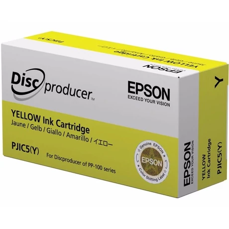 Eredeti Epson PJIC5 Patron Yellow 26ml