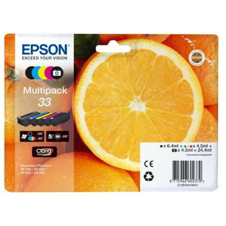 Eredeti Epson T3337 Patron Multipack 33