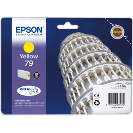 Eredeti Epson T7914 Patron Yellow 0,8K