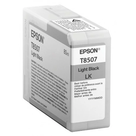 Eredeti Epson T8507 light fekete (C13T850700) -80ml