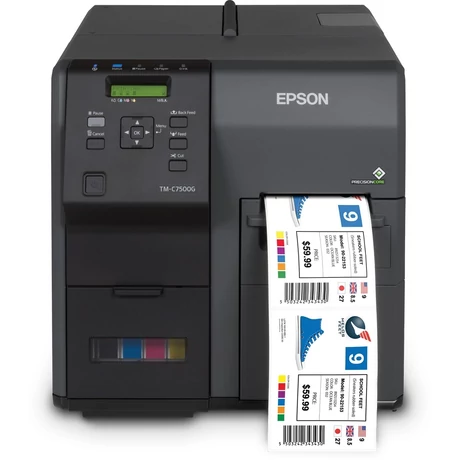 Epson ColorWorks C7500G színes tintasugaras címke nyomtató