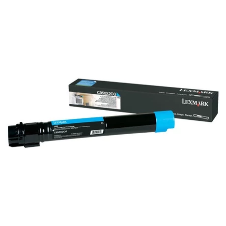 Eredeti Lexmark C950 Extra High Toner Cyan 22K C950X2CG