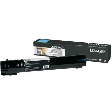 Eredeti Lexmark C950 Extra High Toner Black 32K C950X2KG