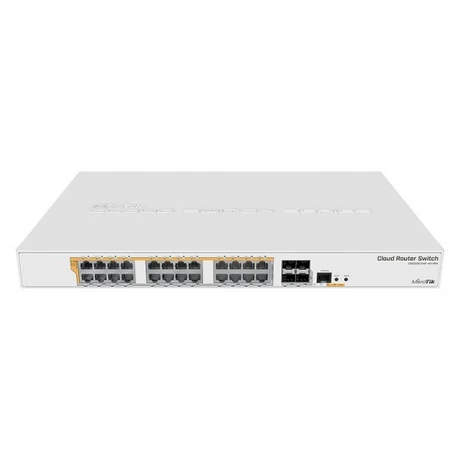 MikroTik CRS328-24P-4S+RM 19 1U 24xGbE PoE LAN (500W) 4x10G SFP+ port Cloud Router Switch