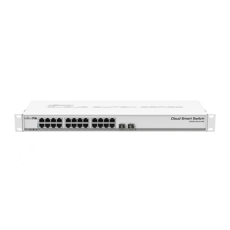 MikroTik CSS326-24G-2S+RM 19 1U 24xGbE LAN 2x10G SFP+ port Cloud Smart Switch