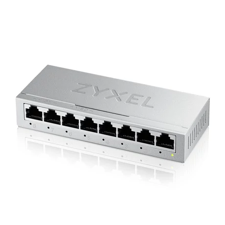 Zyxel GS-108BV5-EU0101F v5 8xGbE LAN port nem menedzselhető asztali Switch