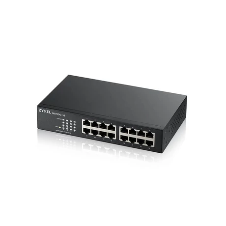 Zyxel GS1100-16-EU0103F v3 16xGbE LAN port nem menedzselhető Switch