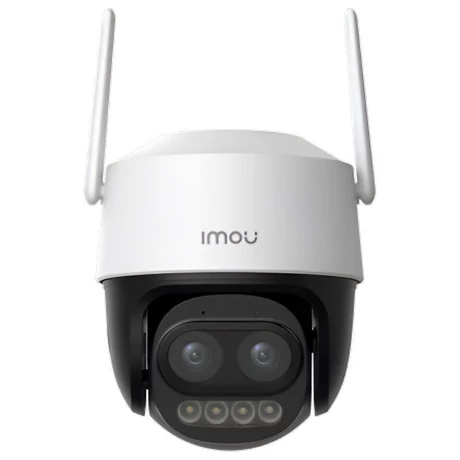 IMOU IPC-S7DP-5M0WEZ Cruiser Z ,2x5MP,2,8 és 12mm,SD,H265,LED30m,12x mixed zoom,kétirányú hang,Dual lencsés PT wifi kamera