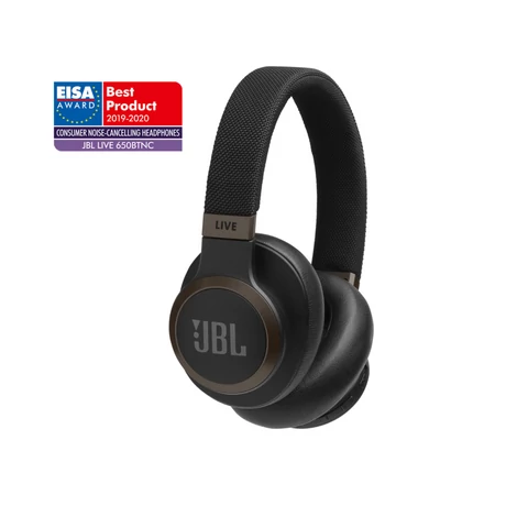 JBL Live 650BTNC fejhallgató (fekete)