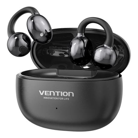 Vention ECHO CLIP A1 Open Ear (clips, fekete), fülhallgató