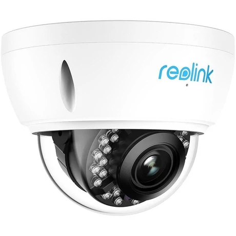 Reolink P437 ,kültéri,8MP,H265,2,7-13,5mm(motoros),IR30m,ember, jármű észlelés,IK10,mikrofon,PoE IP dómkamera
