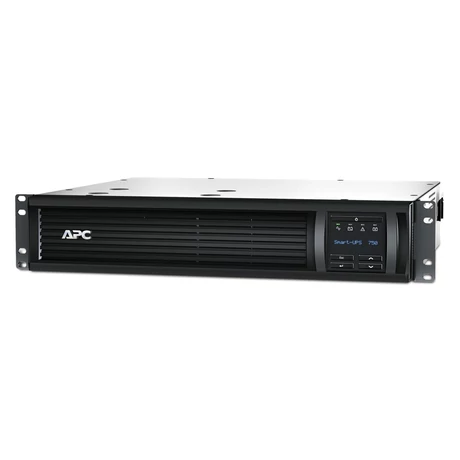 APC SMT750RMI2UC Smart-UPS C 750VA 500W LCD 230V 2U Rack Smart Connect szünetmentes tápegység