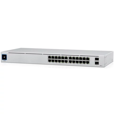 Ubiquiti UniFi USW-24-POE Gen2 24port GbE LAN 16x PoE+ 2xGbE SFP port L2 menedzselhető switch