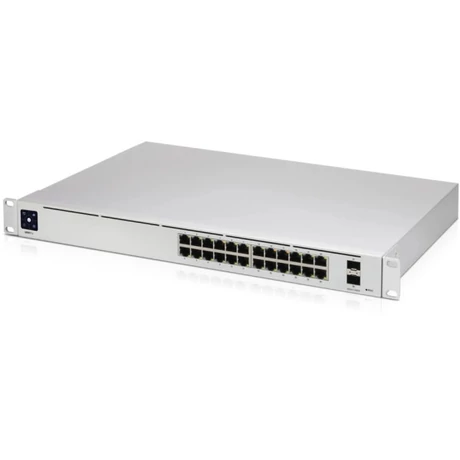Ubiquiti UniFi USW-PRO-24 Gen2 24port GbE LAN 2xSFP+ port L3 menedzselhető switch