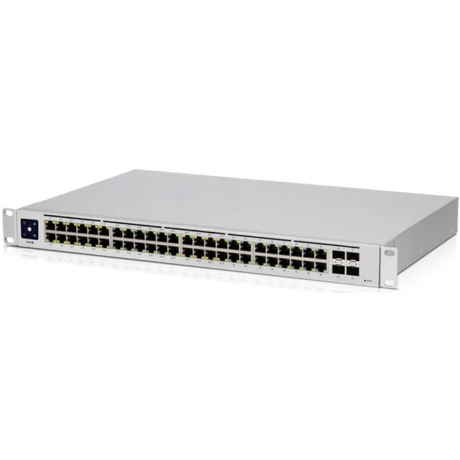 Ubiquiti UniFi USW-PRO-48 Gen2 48port GbE LAN 4xSFP+ port L2 menedzselhető switch