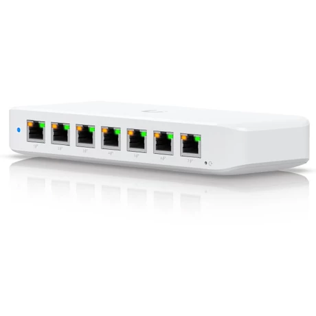 Ubiquiti UniFi USW-Ultra-210W 8xGbE LAN port 7x PoE+ (202W) LAN port L2 menedzselhető switch