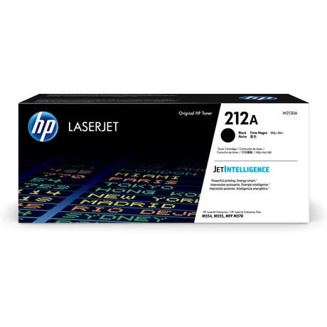 Eredeti HP W2120A Fekete Toner -  5.500 oldal kapacitás No.212A