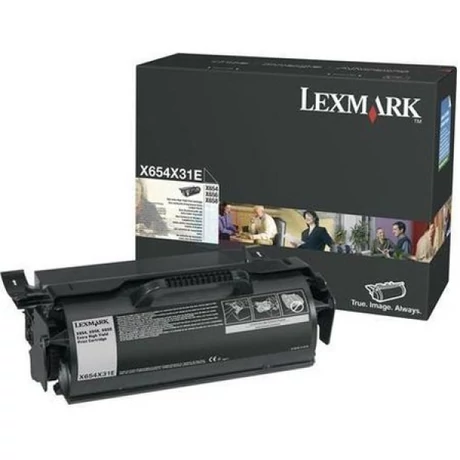 Eredeti Lexmark X654/656/658 Extra High Corporate Toner 36K X654X31E