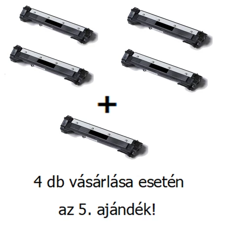 Utángyártott 4+1db AKCIÓ Brother TN-1030/1050 - 1.500 oldal