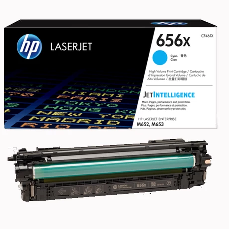 Eredeti HP 656X cyan (CF461X) - 22.000 oldal