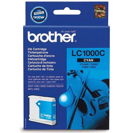 Eredeti Brother LC 1000 cyan - 400 oldal