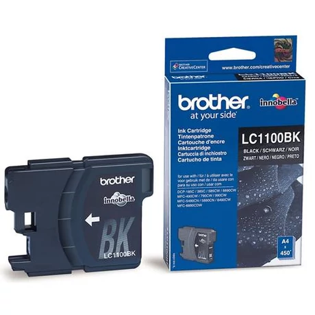 Eredeti Brother LC 1100 fekete - 450 oldal