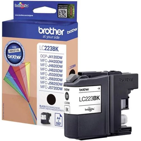 Eredeti Brother LC 223 fekete - 550 oldal