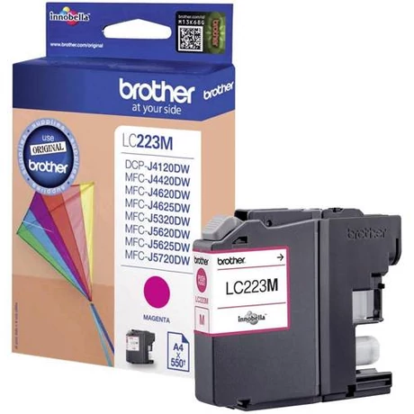 Eredeti Brother LC 223 magenta - 550 oldal