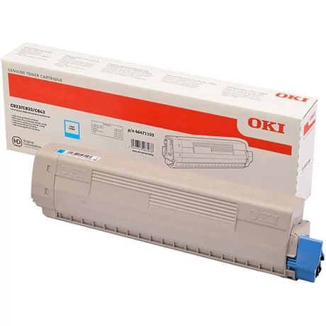 Eredeti OKI C823 cyan (46471103) - 7.000 oldal