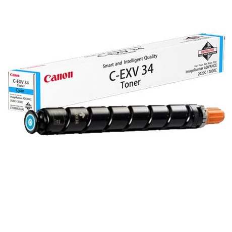 Eredeti Canon C-EXV 34 cyan - 19.000 oldal