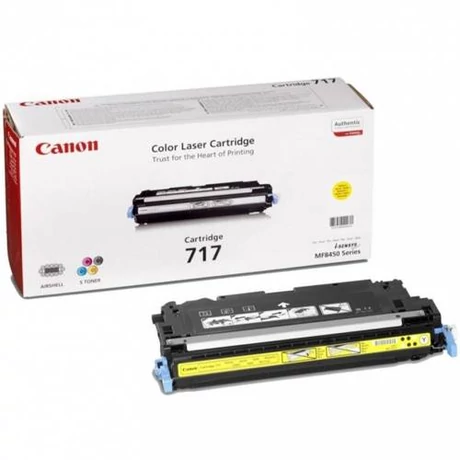 Eredeti Canon CRG 717 yellow (4000 oldal)