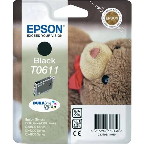 Eredeti Epson T0611 Fekete