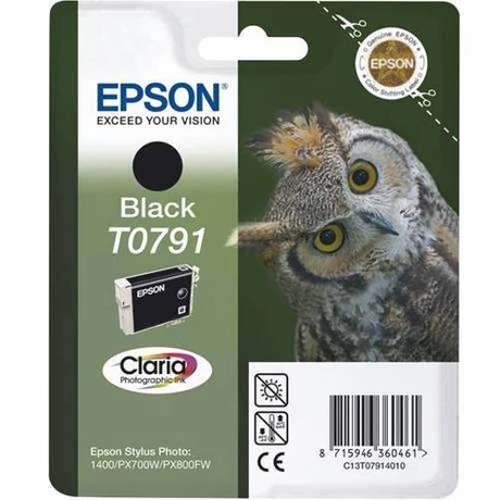 Eredeti Epson T0791 - Fekete