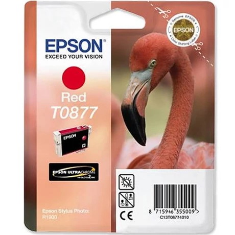 Eredeti Epson T0877 - Red