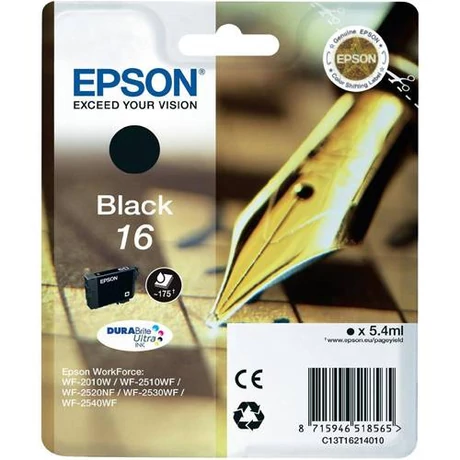 Eredeti Epson T1621 - fekete (5,4ml ~ 175 oldal)