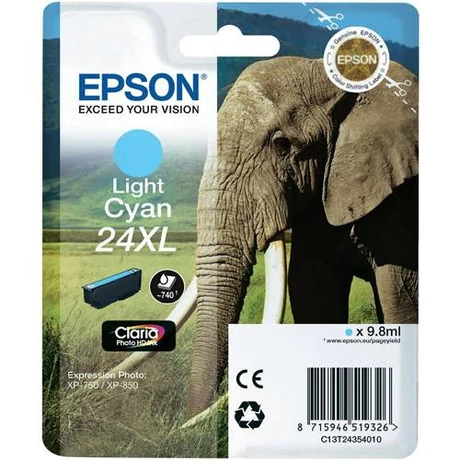 Eredeti Epson T2435 - Light cyan (9,8ml ~ 740 oldal)