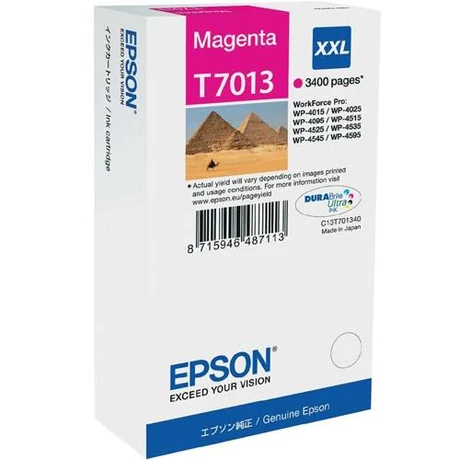 Eredeti Epson T7013 magenta - 3.400 oldal