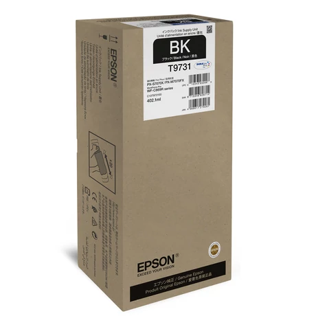 Eredeti Epson T9731 fekete (C13T973100)- 402ml ~22.500 lap