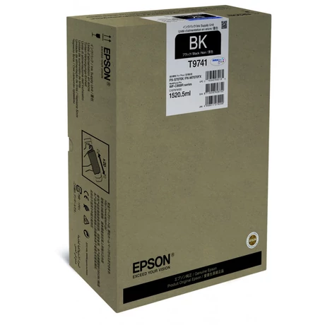 Eredeti Epson T9741 fekete (C13T974100)- 1520ml ~86.000 lap