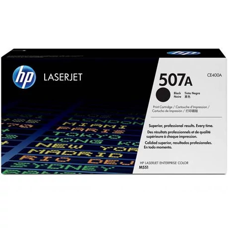 Eredeti HP 507A (CE400A) - 5.500 oldal