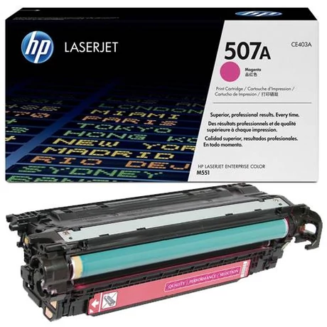 Eredeti HP 507A (CE403A) magenta - 6.000 oldal