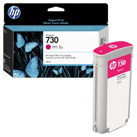 Eredeti HP 730 magenta (P2V63A) - 130 ml