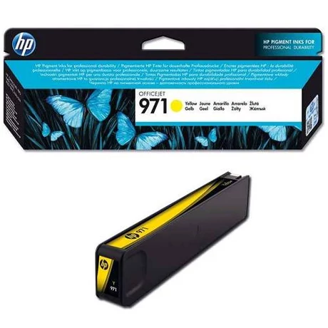 Eredeti HP 971 yellow (CN624AE) - 2.500 oldal