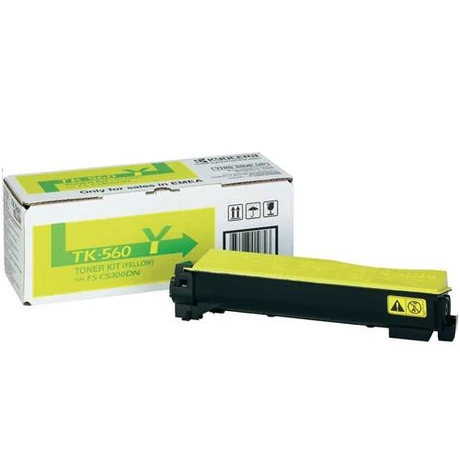 Eredeti Kyocera TK-560 yellow - 10.000 oldal