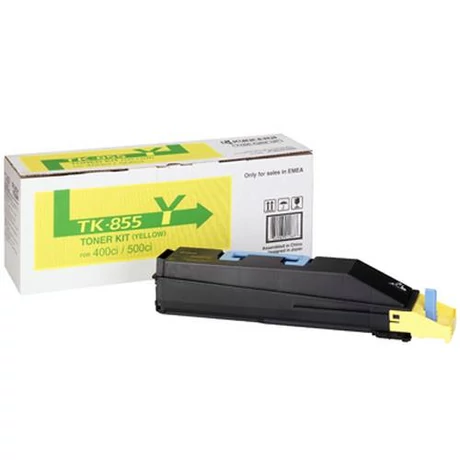 Eredeti Kyocera TK-855 yellow - 18.000 oldal