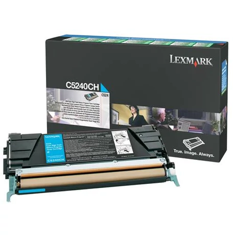 Eredeti Lexmark C524/534 cyan - 5000 oldal