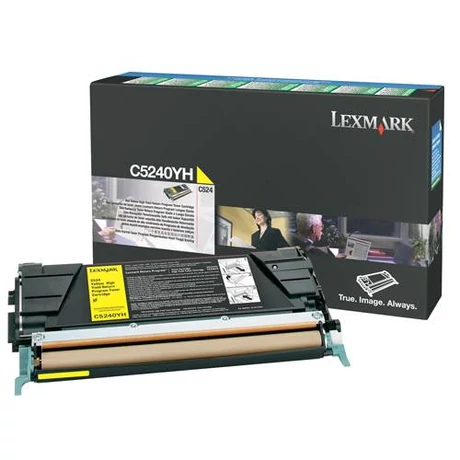 Eredeti Lexmark C524/534 yellow - 5000 oldal