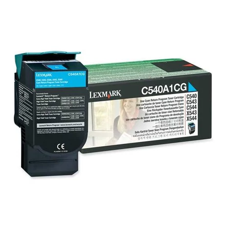 Eredeti Lexmark C540/543 cyan - 1.000 oldal