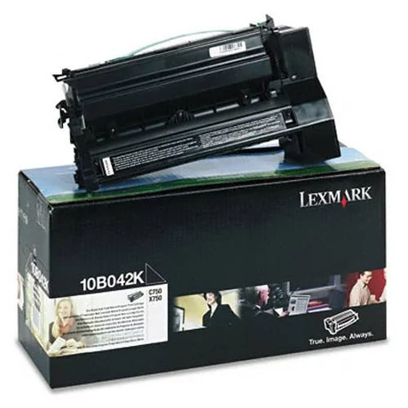 Eredeti Lexmark C750 bk - 15000 oldal