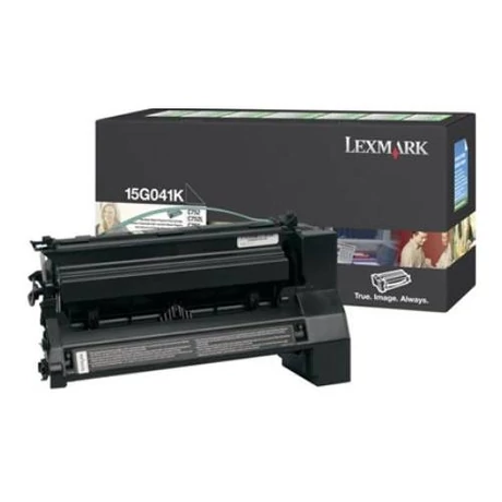 Eredeti Lexmark C752 bk - 6000 oldal